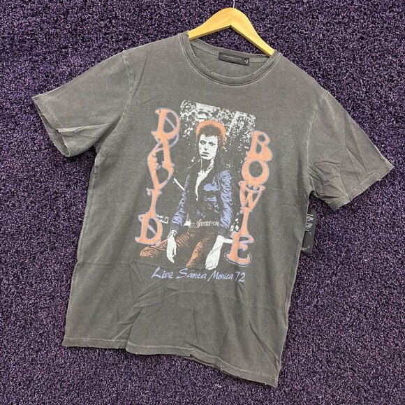 David Bowie Live at Santa Monica 1972 Rock Show T-Shirt M - Picture 3 of 4